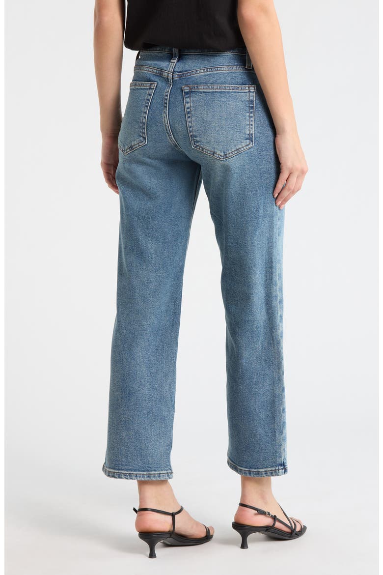 Faye High Waist Wide Leg Jeans, Alternate, color, SERRANO
