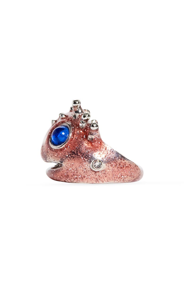 Collina Strada Axolotl Ring, Alternate, color, Rose Glitter