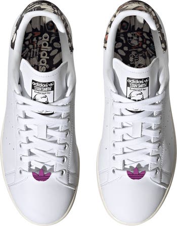 Adidas stan smith cloud white core black shock pink hotsell