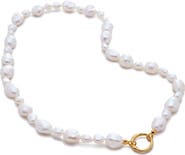 Monica Vinader Nura Reef Irregular Freshwater Pearl Necklace