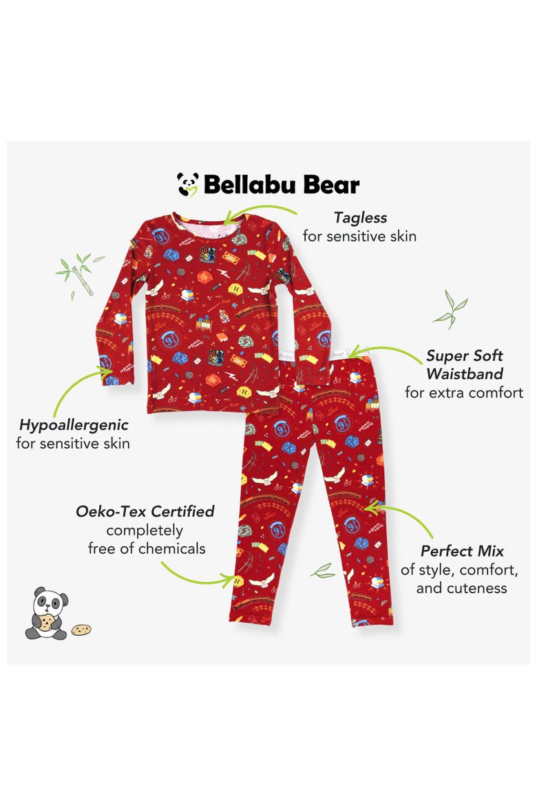 Kids' Hogwarts Express Set of 2 Piece Pajamas, Alternate, color, Hogwarts Express
