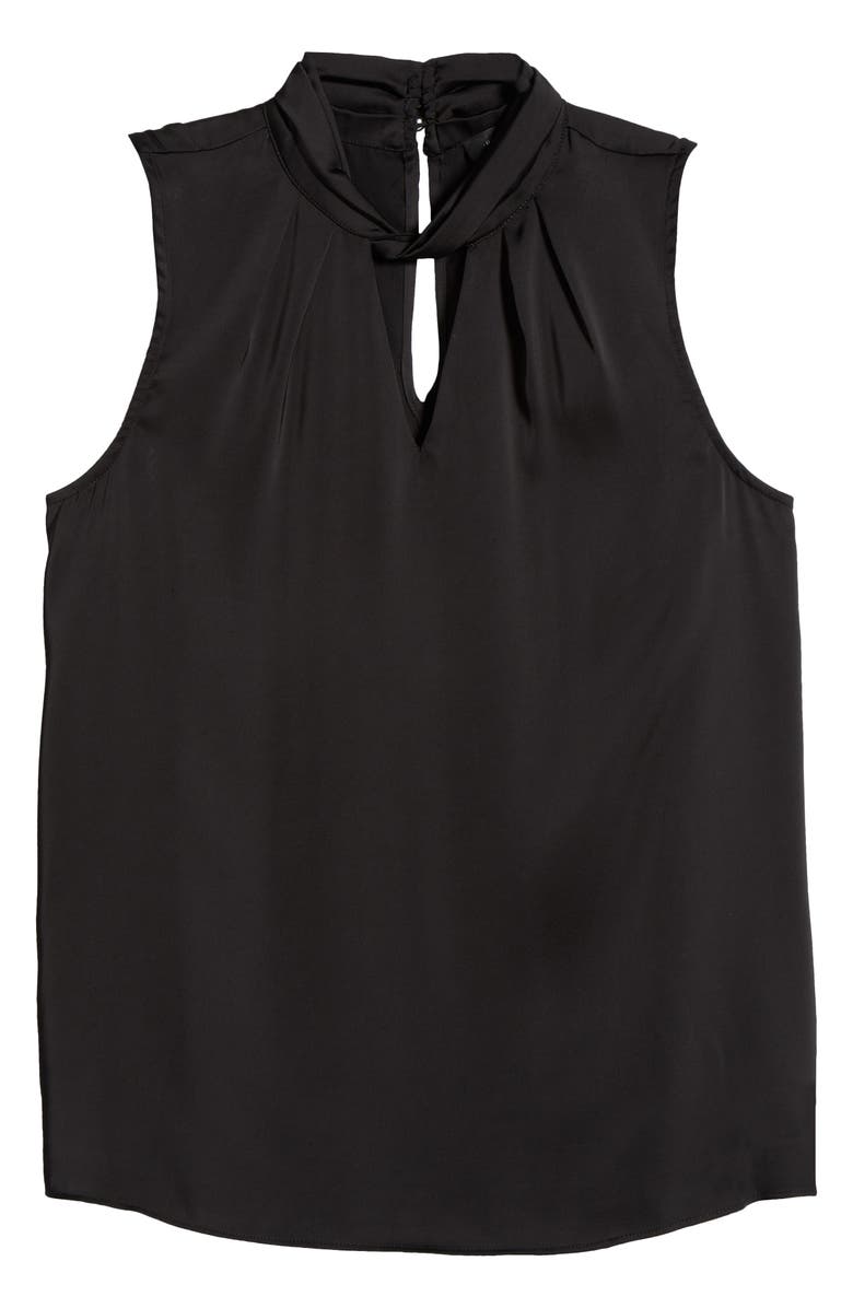 Halogen<sup>®</sup> Twist Neck Sleeveless Blouse, Alternate, color, 