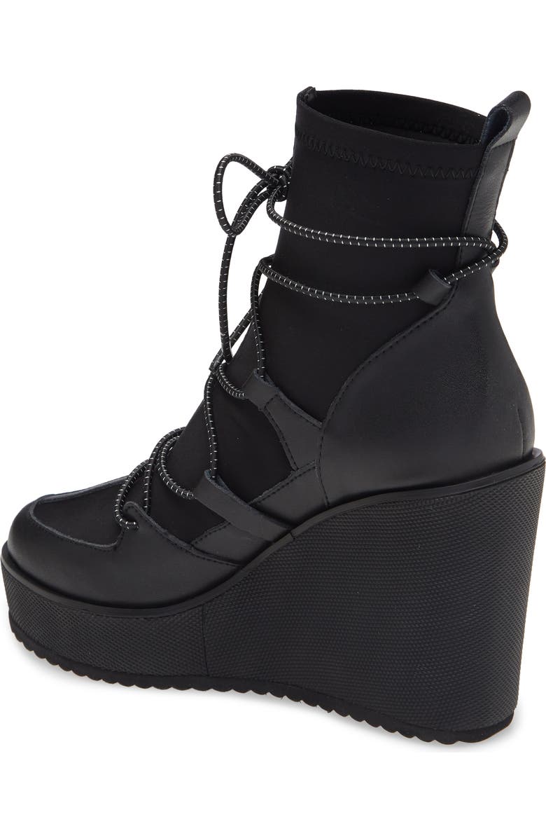 Steve Madden Atomic Wedge Lace-Up Bootie, Alternate, color,