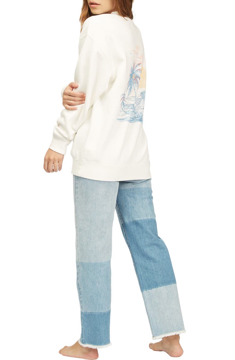 Billabong x Wrangler Wayward Graphic Sweatshirt, Alternate, color,