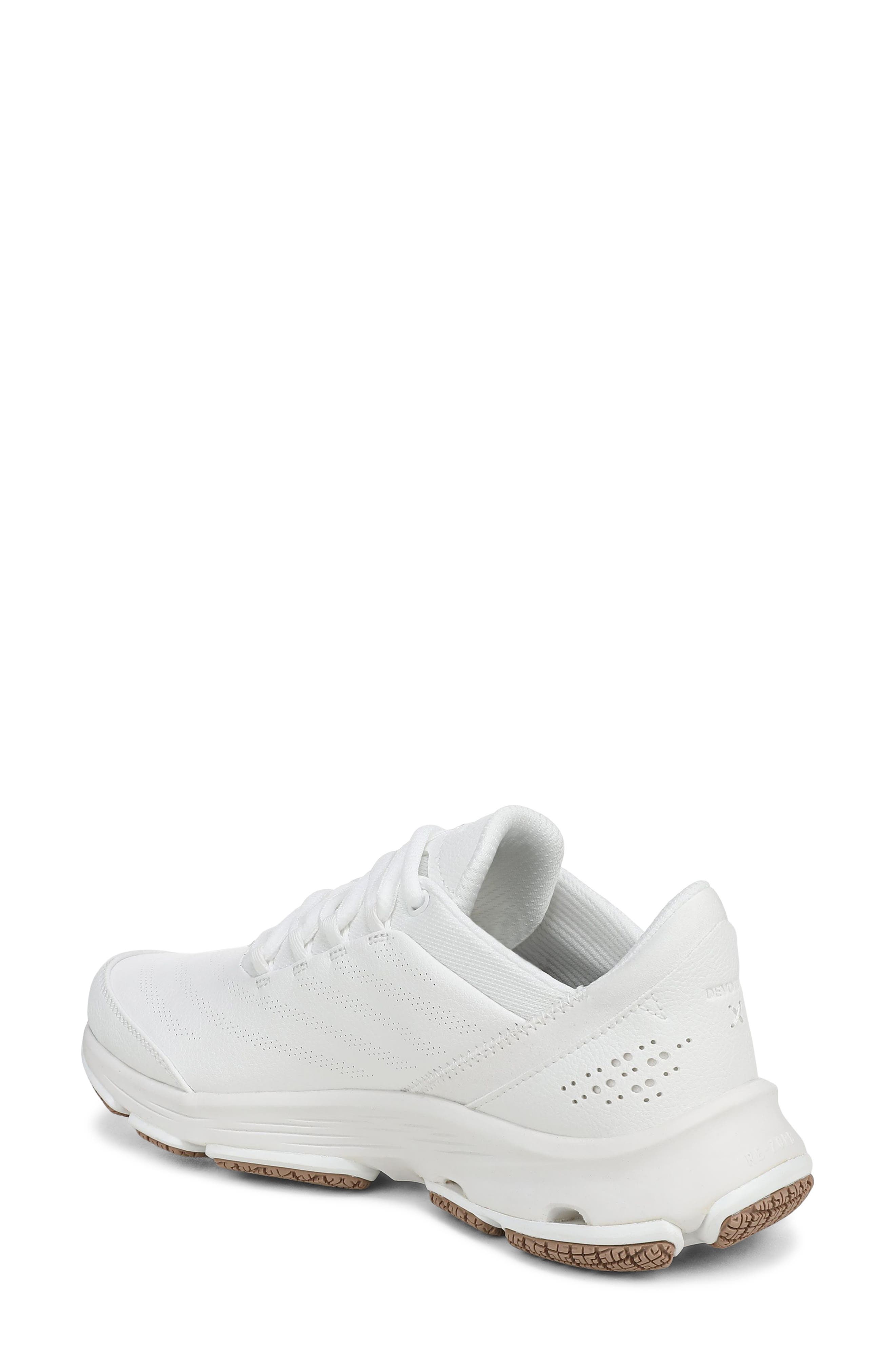 Devotion SR Walking Shoe, Alternate, color, WHITE LEATHER