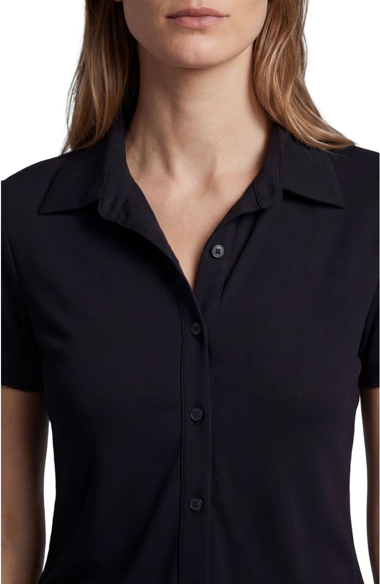 Lords of Harlech Womens Button-Up Shirt, Alternate, color, Black