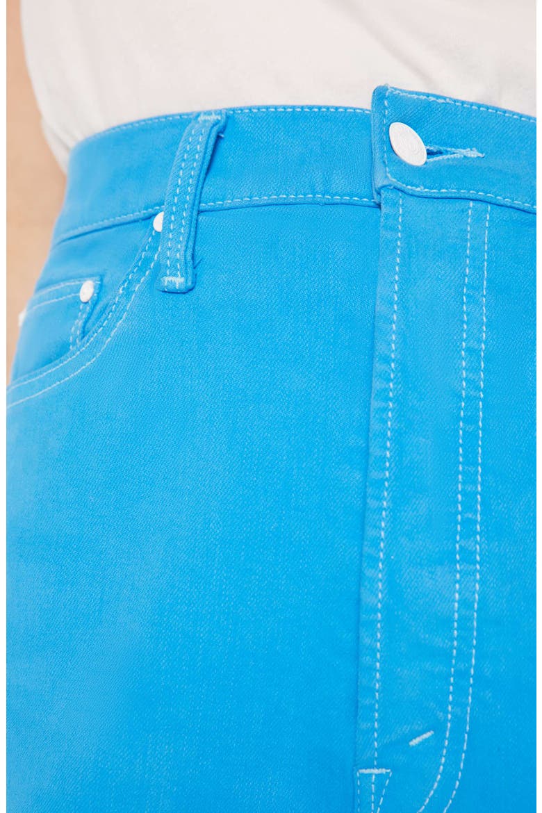 Tune Up Bona Fide Frayed Hem Denim Shorts, Alternate, color, BAS BLUE ASTER