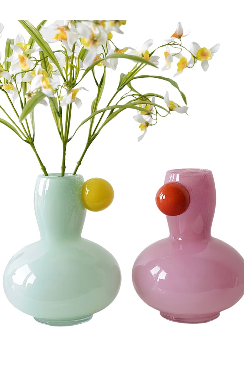 Jelly Bean Bud Vase, Main, color, Green