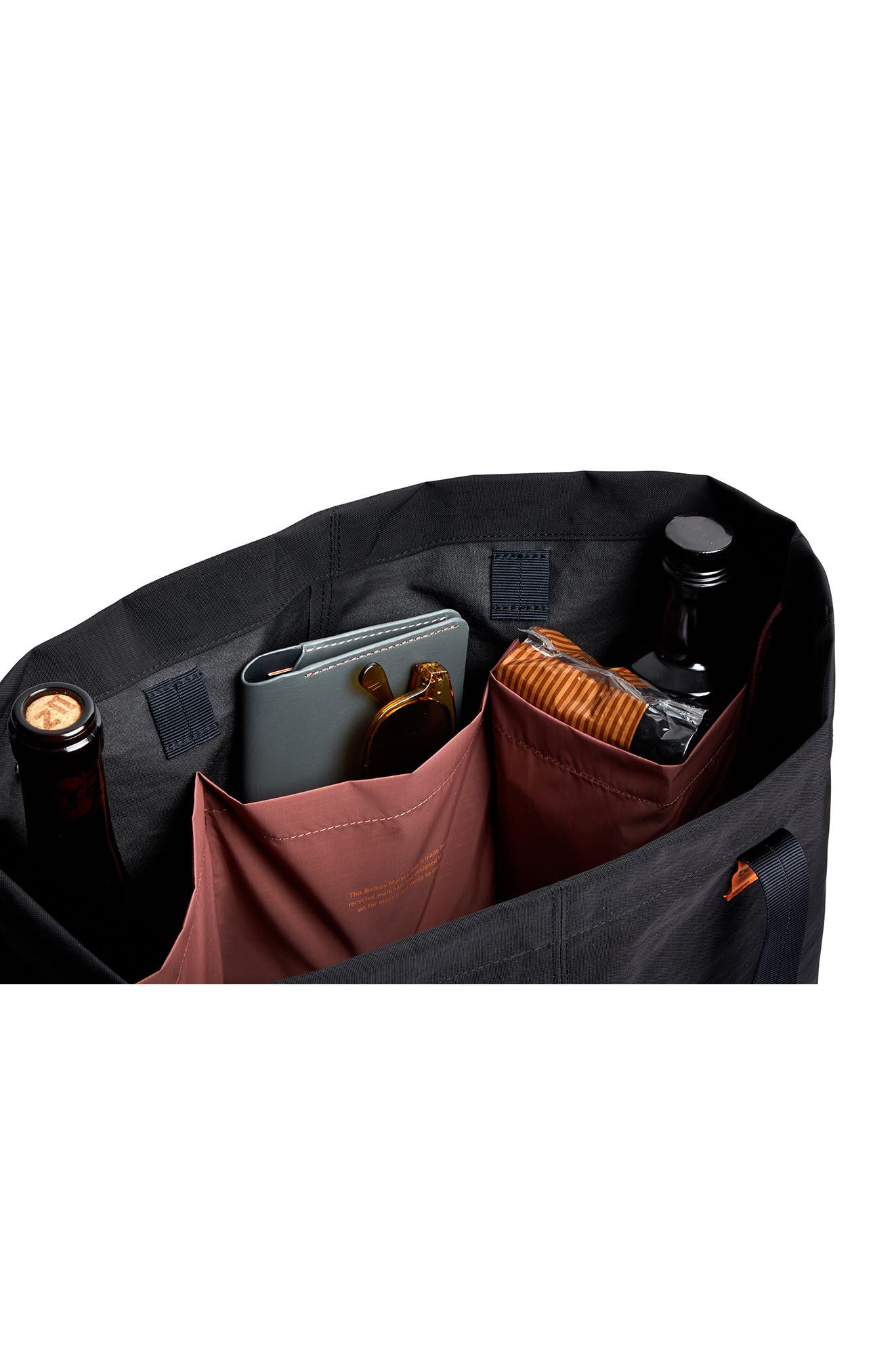Bellroy Market Tote Bag, Alternate, color, Black