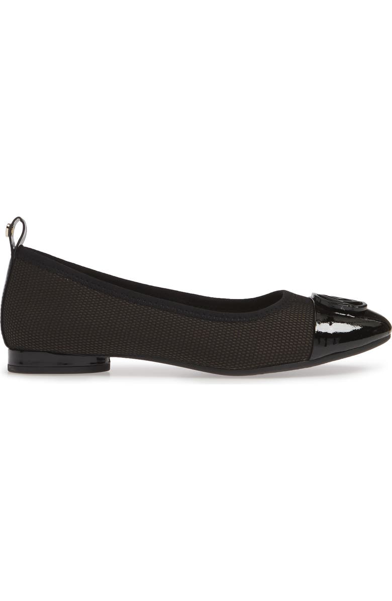 Taryn Rose Paige Cap Toe Ballet, Alternate, color,