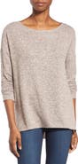 GIBSONLOOK Gibson Cozy Ballet Neck High/Low Pullover