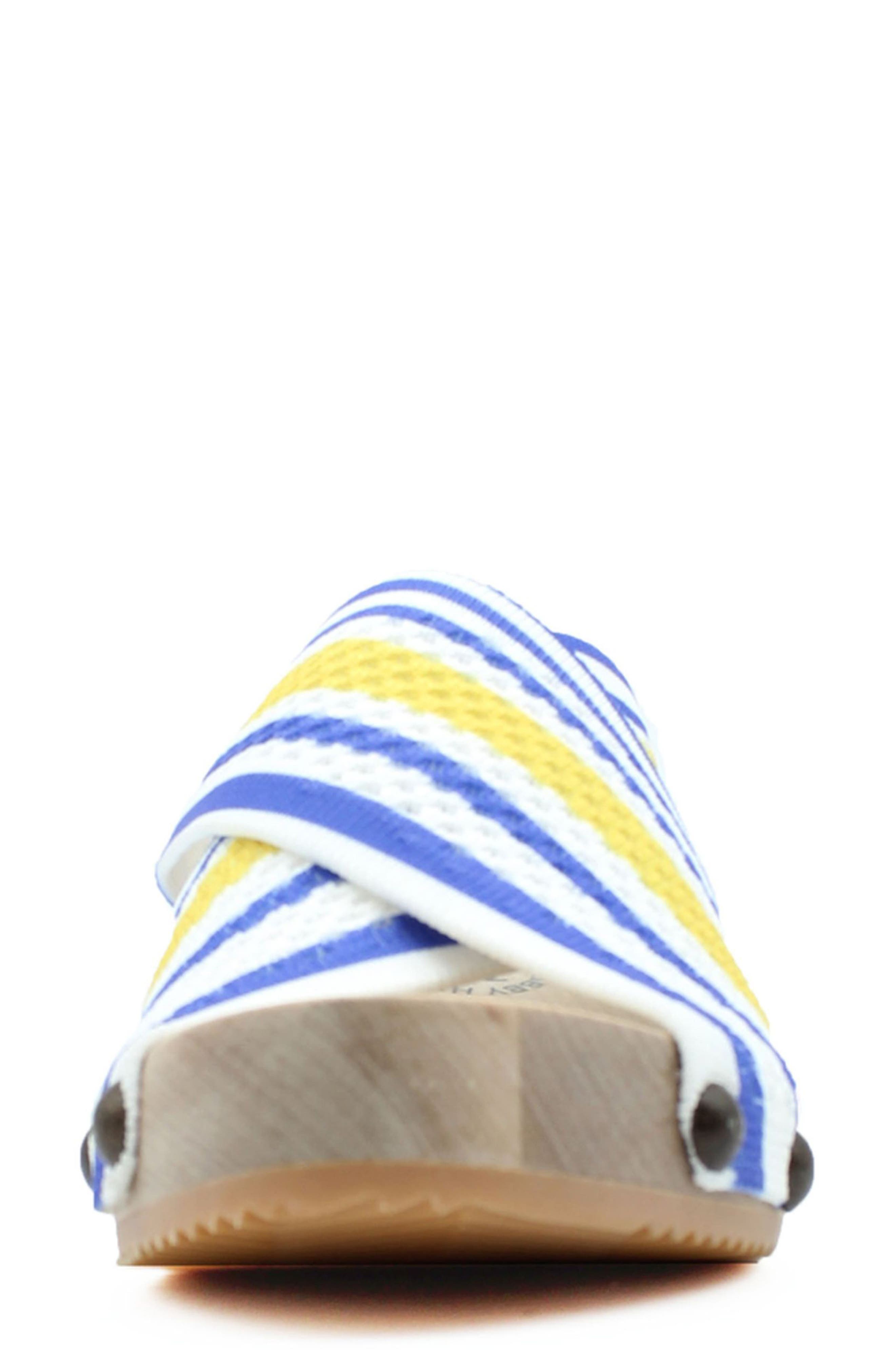 JAX & BARD Libby Hill Knit Cross Strap Sandal, Alternate, color, 