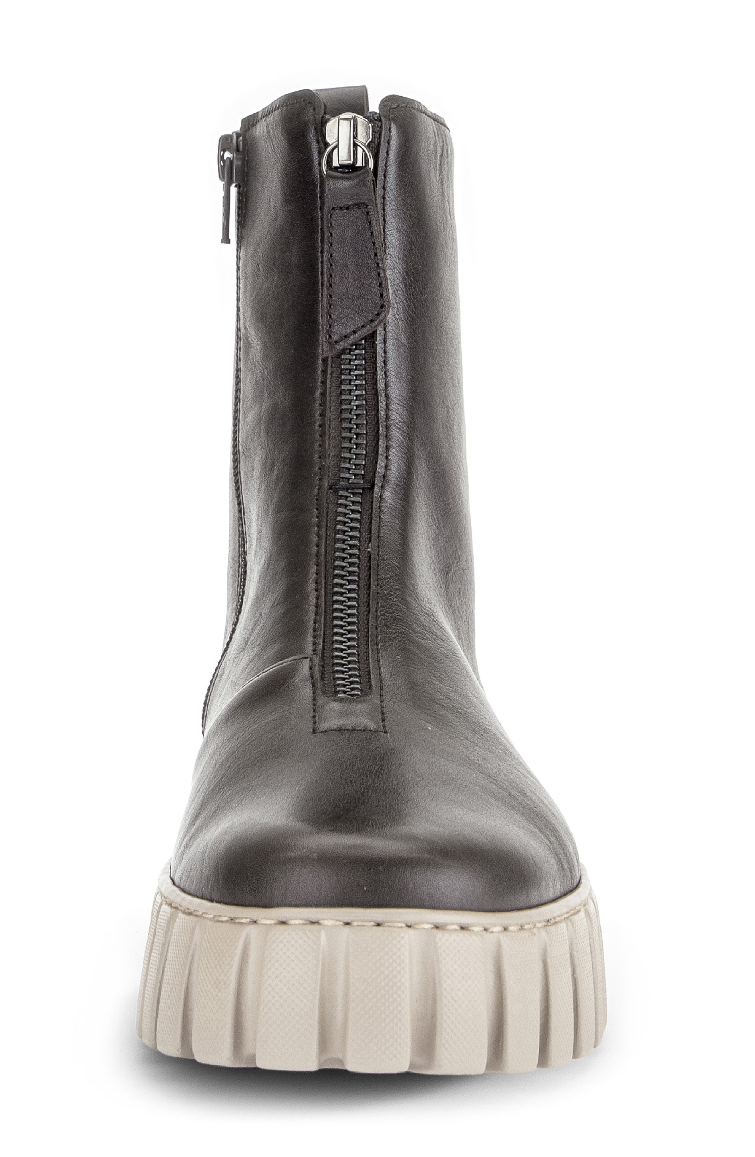 Taline Front Zip Bootie, Alternate, color, MORO