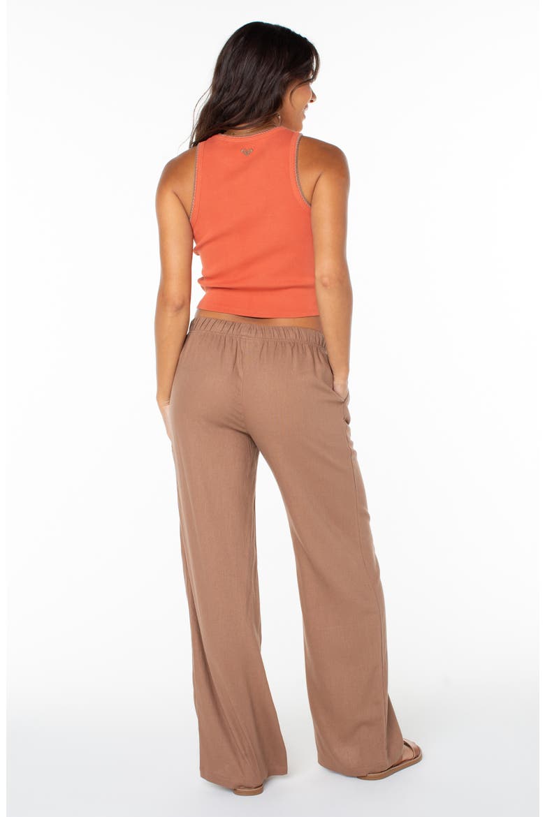 Lagoon Cover-Up Pants, Alternate, color, BROWNIE