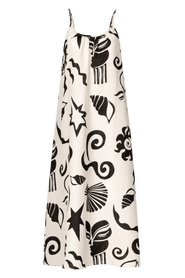 Untitled in Motion Ophelia Open-Back Strappy Printed Maxi Dress