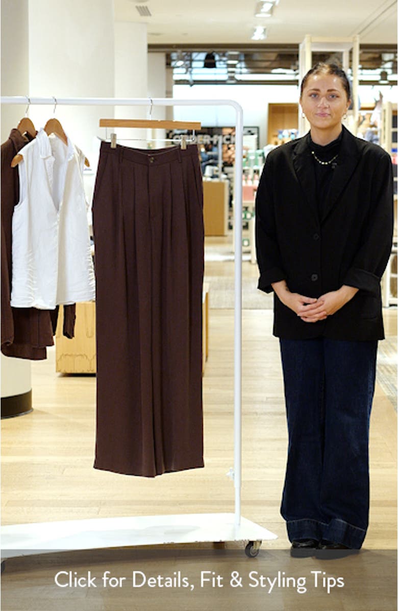 Mason High Waist Wide Leg Pants, sales video thumbnail
