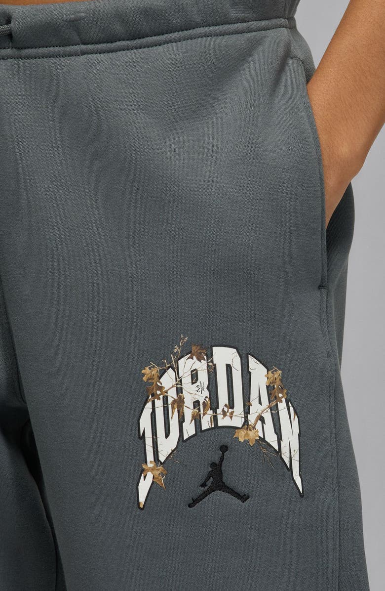 Jordan Realtree<sup>®</sup> Camo Brooklyn Fleece Graphic Joggers, Alternate, color, Iron Grey/ Black