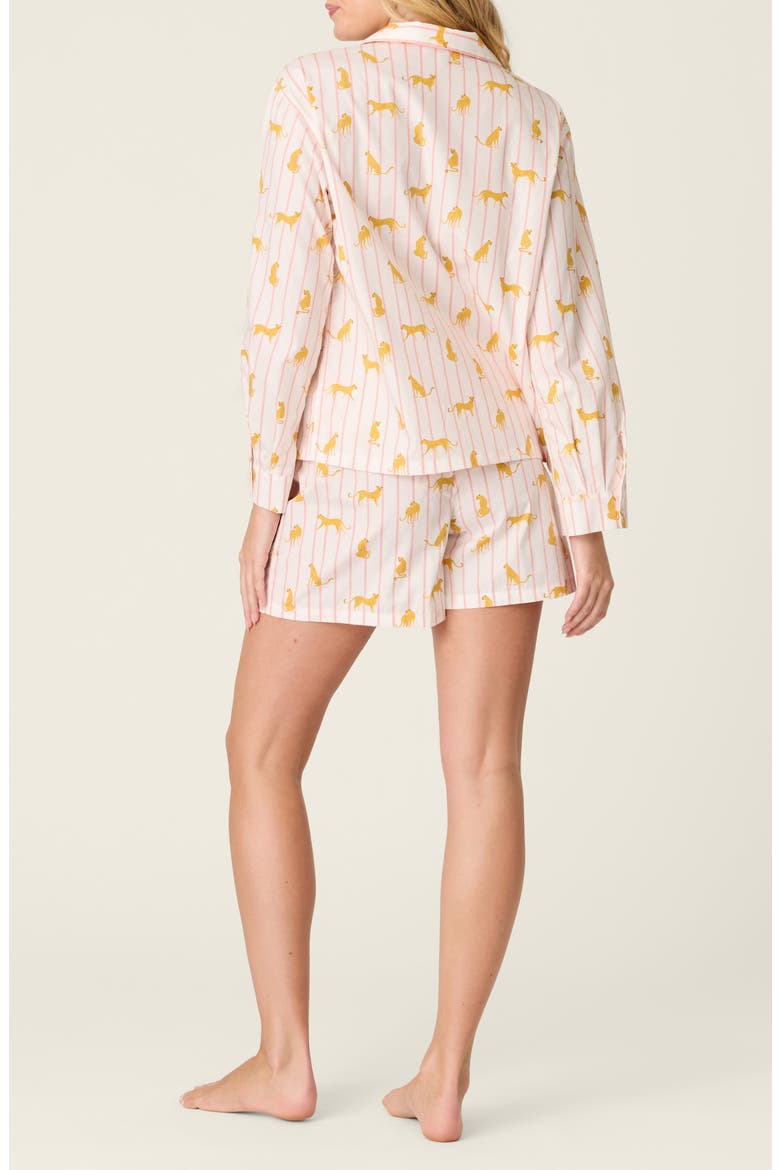 After Party Short Pajamas, Alternate, color, SUNSET ROSE