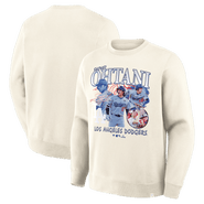 FANATICS Men's Fanatics Shohei Ohtani Cream Los Angeles Dodgers Montage Legacy Sweatshirt