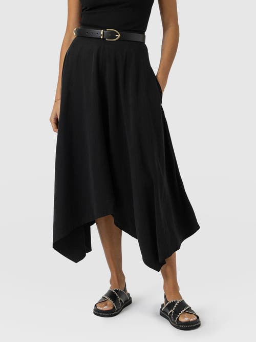 Saint + Sofia Noho Skirt In Black