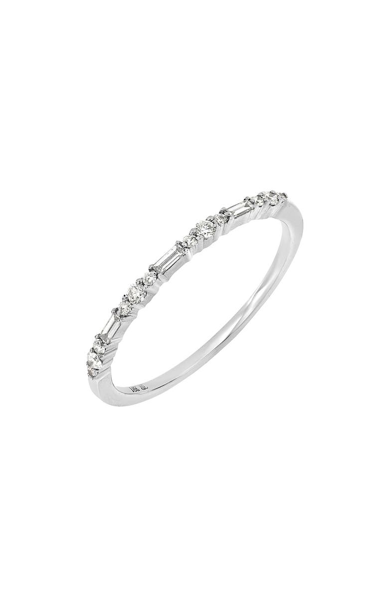 Bony Levy Gatsby Diamond Stacking Ring, Main, color, 
