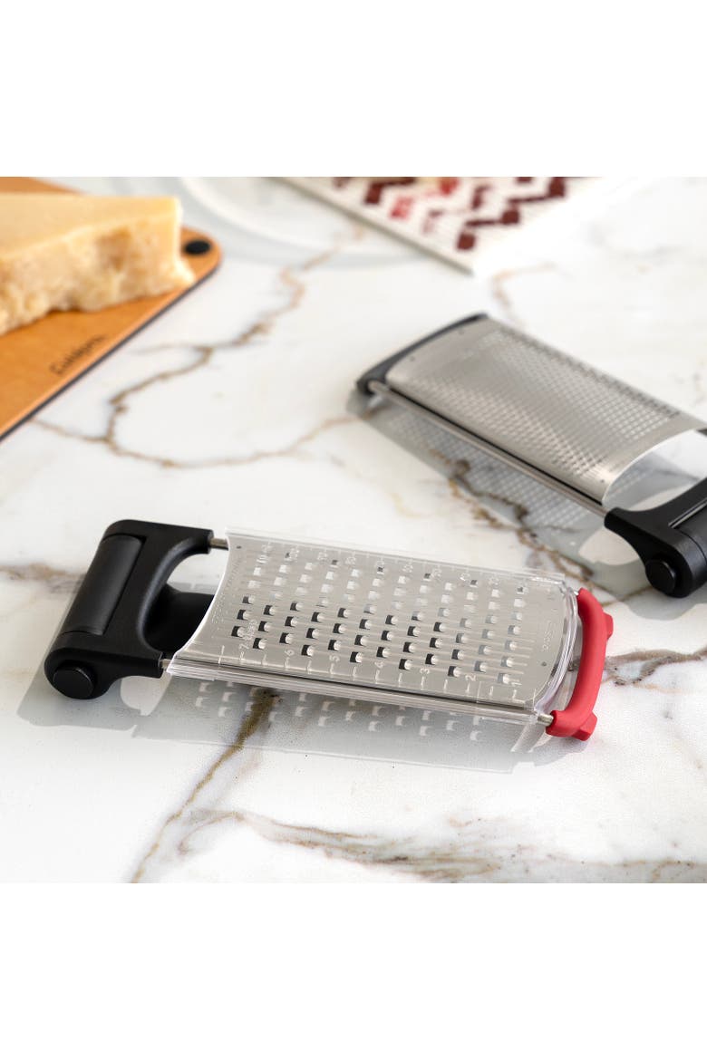 Surface Glide Technology Folding Grater, Fine, Alternate, color, Black