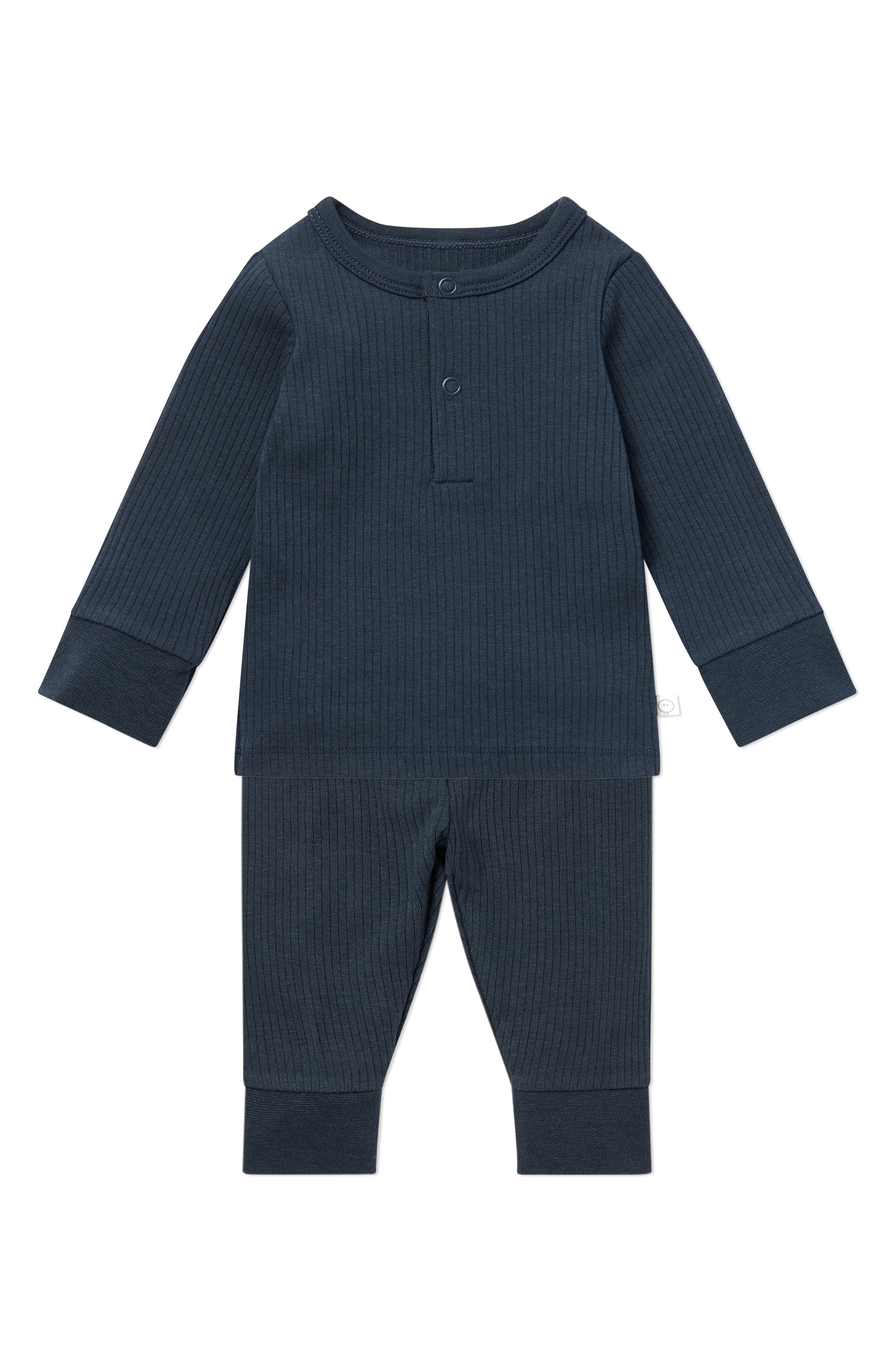 RIBBED NAVY