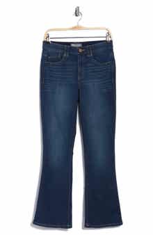 Democracy Embroidered Pocket Bootcut Jeans