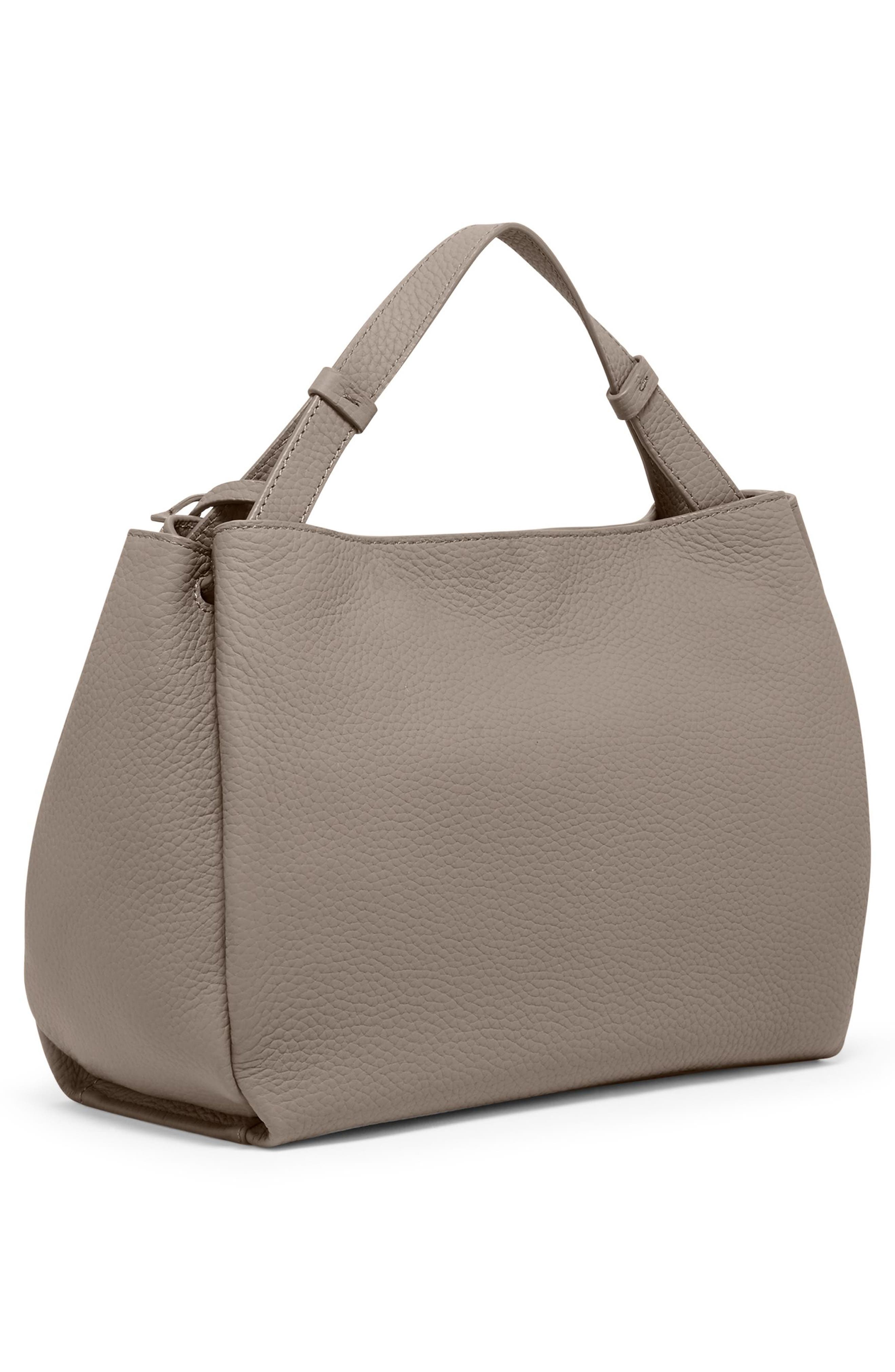 TUMI Marylea Leather Crossbody Bag, Alternate, color, Taupe