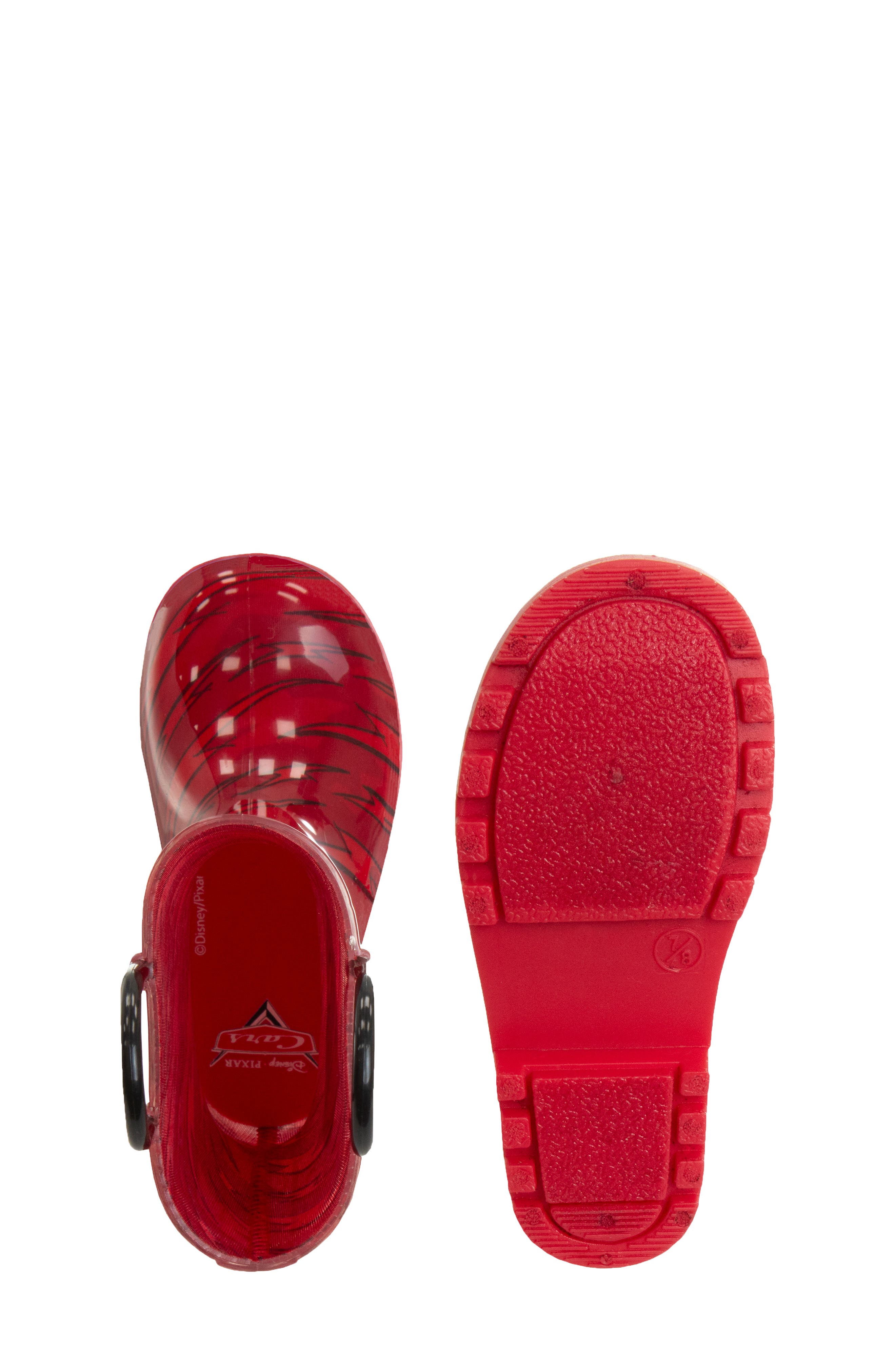 JOSMO Kids' Disney Cars Rain Boot, Alternate, color, 