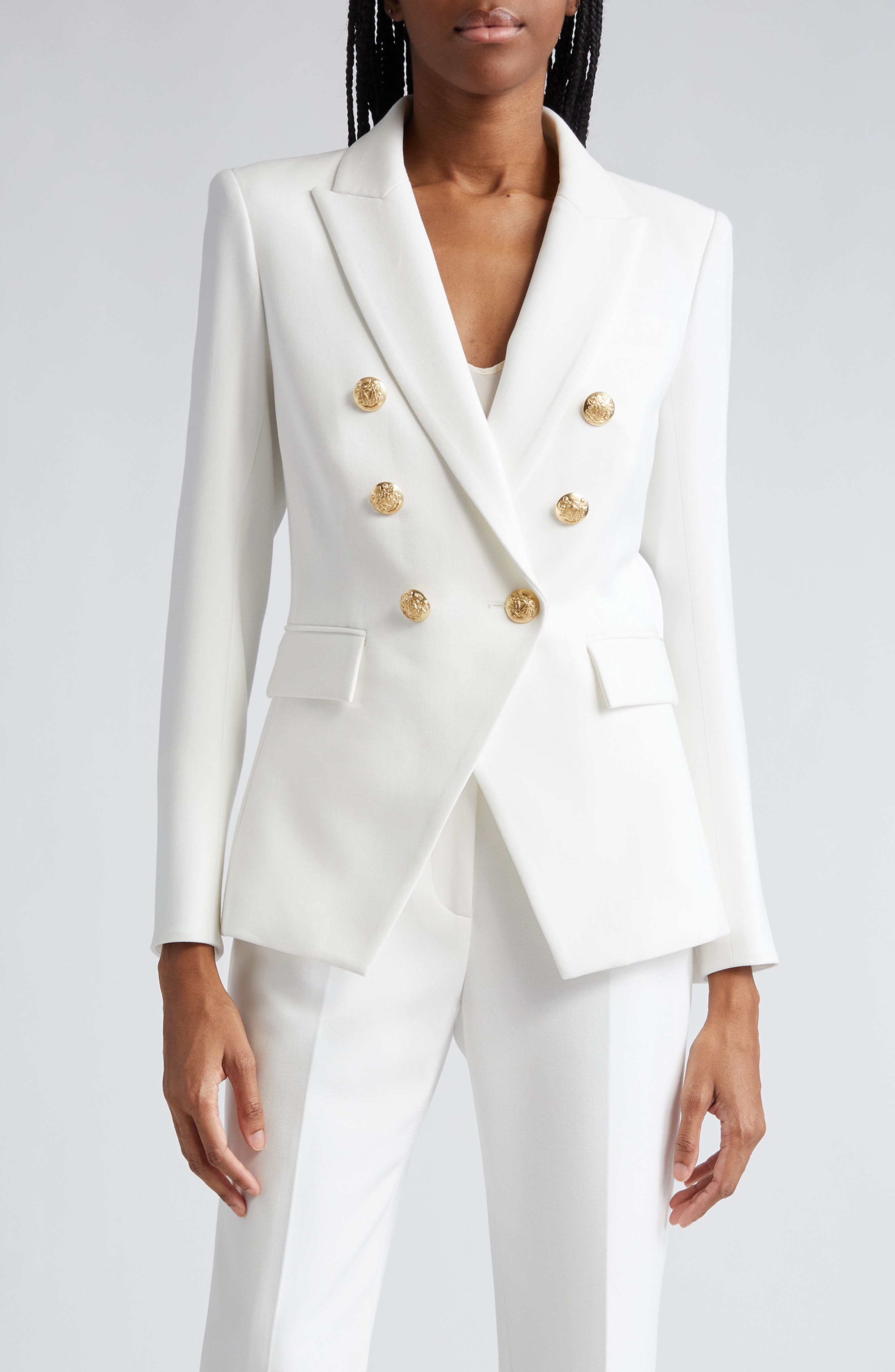 Veronica Beard Miller Linen Blend Dickey Jacket