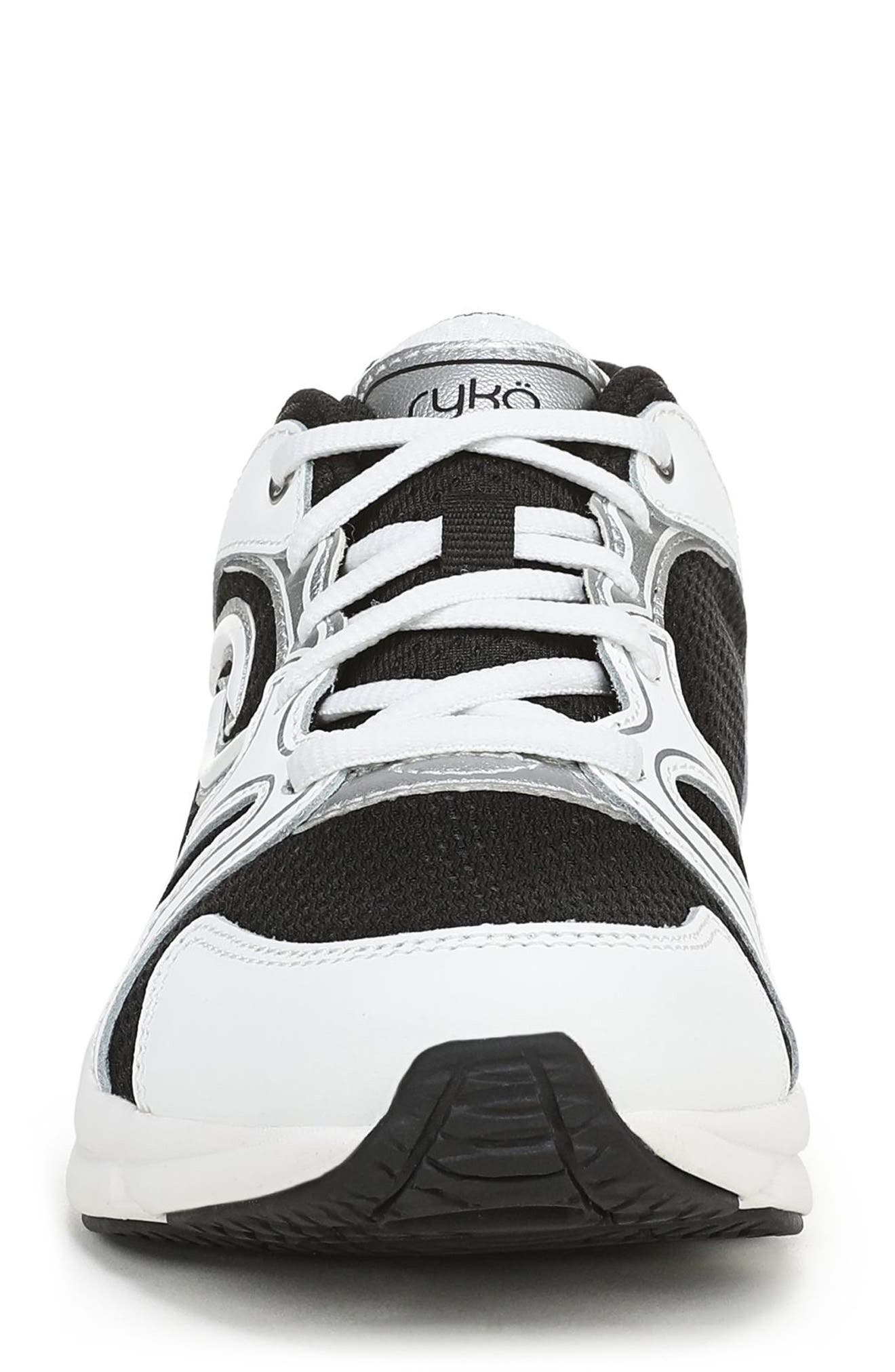 Rykä Streamline Low Profile Walking Sneaker, Alternate, color, Brilliant White