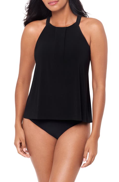 Esme Pleated Tankini Top