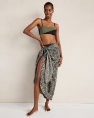 Haven Well Within Cotton Linen Sarong