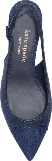veronica raffia slingback flat