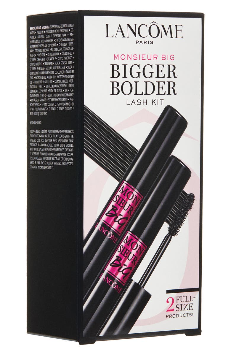 Lancôme Full Size Monsieur Big Mascara Duo USD $54 Value, Alternate, color, 
