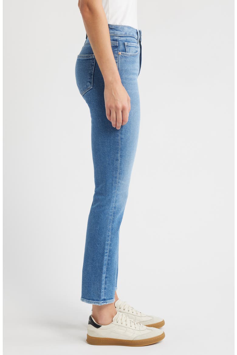 Cindy High Waist Ankle Straight Leg Jeans, Alternate, color, BUCKINGHAM