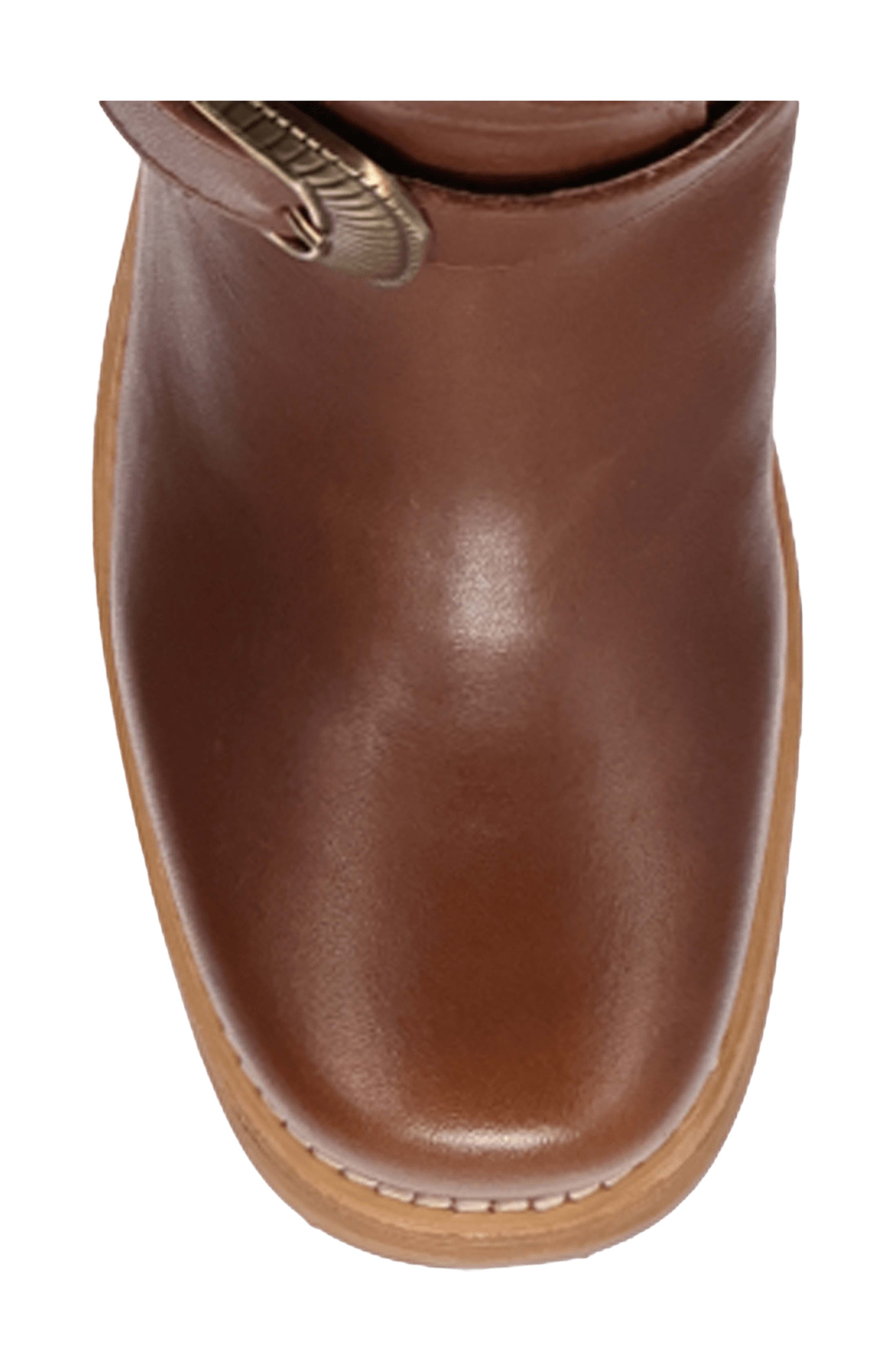 Fillmore Studded Knee High Boot, Alternate, color, BROWN