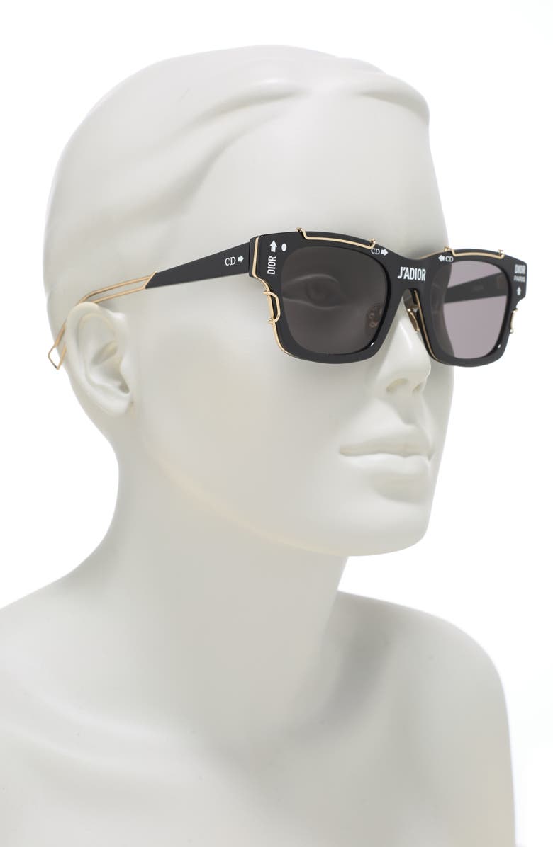 DIOR J'Adior 51mm Sunglasses, Alternate, color, 