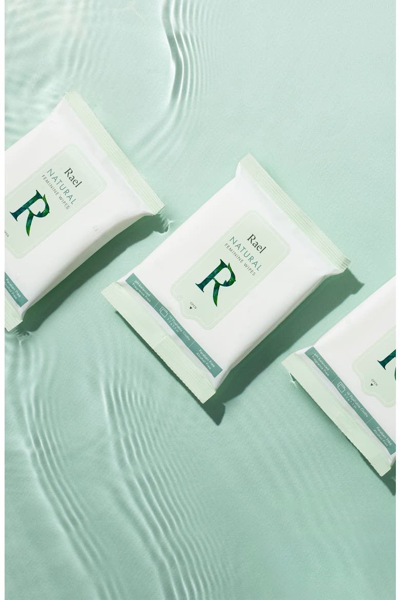 Natural Feminine Cleansing Wipes, Alternate, color, NO COLOR
