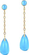 GOSHWARA Naughty Cabochon Drop Earrings