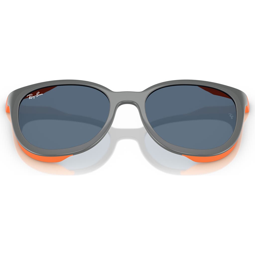 Ray Ban Ray-ban Kids' 45mm Phantos Optical Glasses & Clip-on Sunglasses In Orange