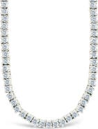 Sterling Forever Mirabell Slide Tennis Necklace
