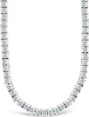 Sterling Forever Mirabell Slide Tennis Necklace