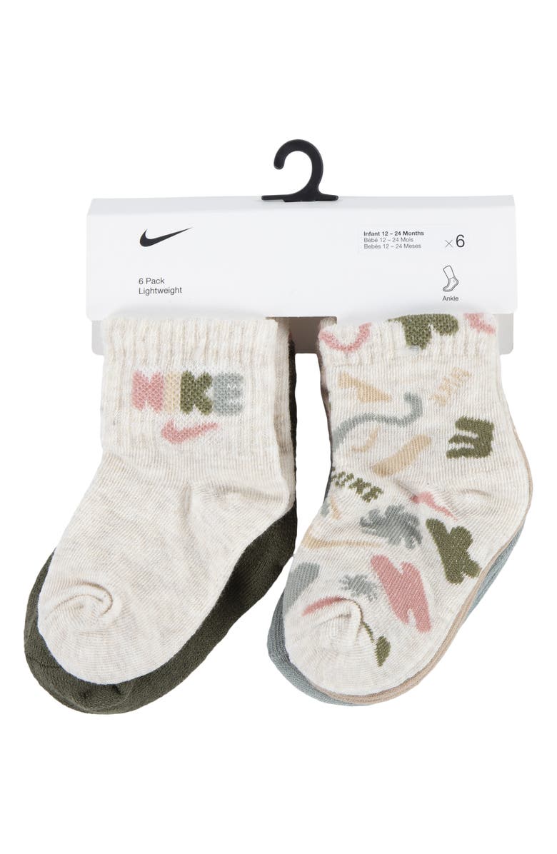 Nike Assorted 6-Pack Socks, Alternate, color,
