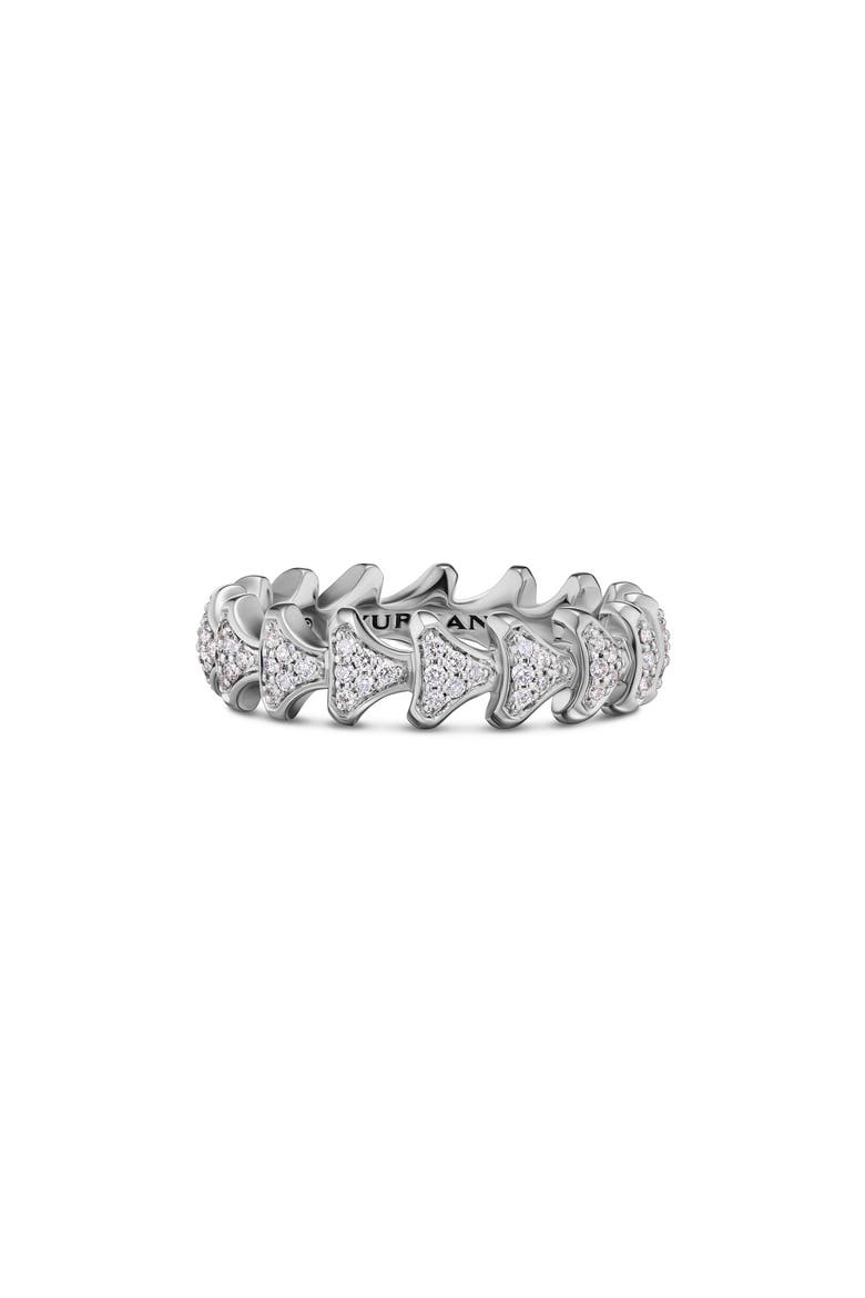 Men's Armory Sterling Silver Diamond Band Ring, Alternate, color, SILVER PAVE