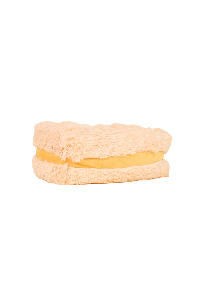 Grilled Cheese Plush Toy, Alternate, color, Light Brown