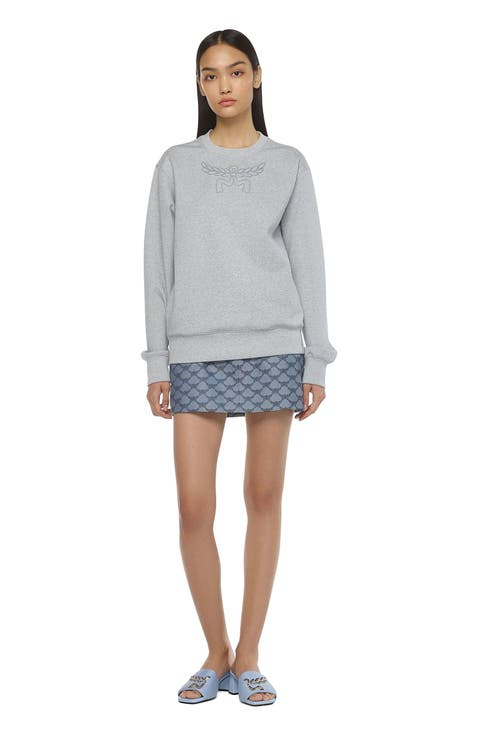 Laurel Logo Ponte Sweatshirt