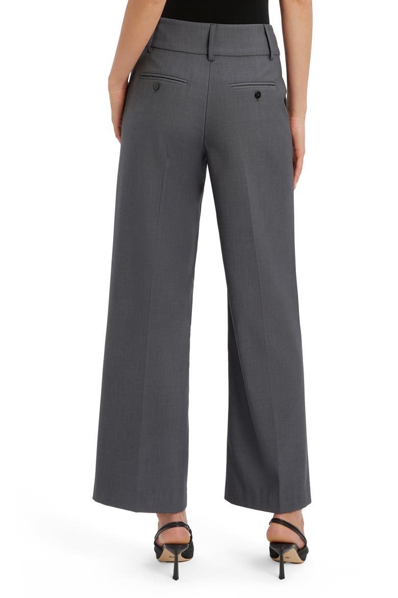 Maika Straight Leg Pants, Alternate, color, DARK GREY