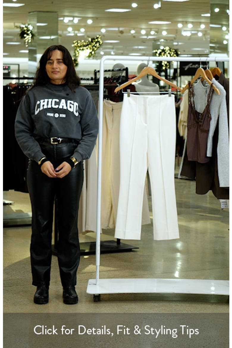 Kean Pintuck Pleat Crop Pants video